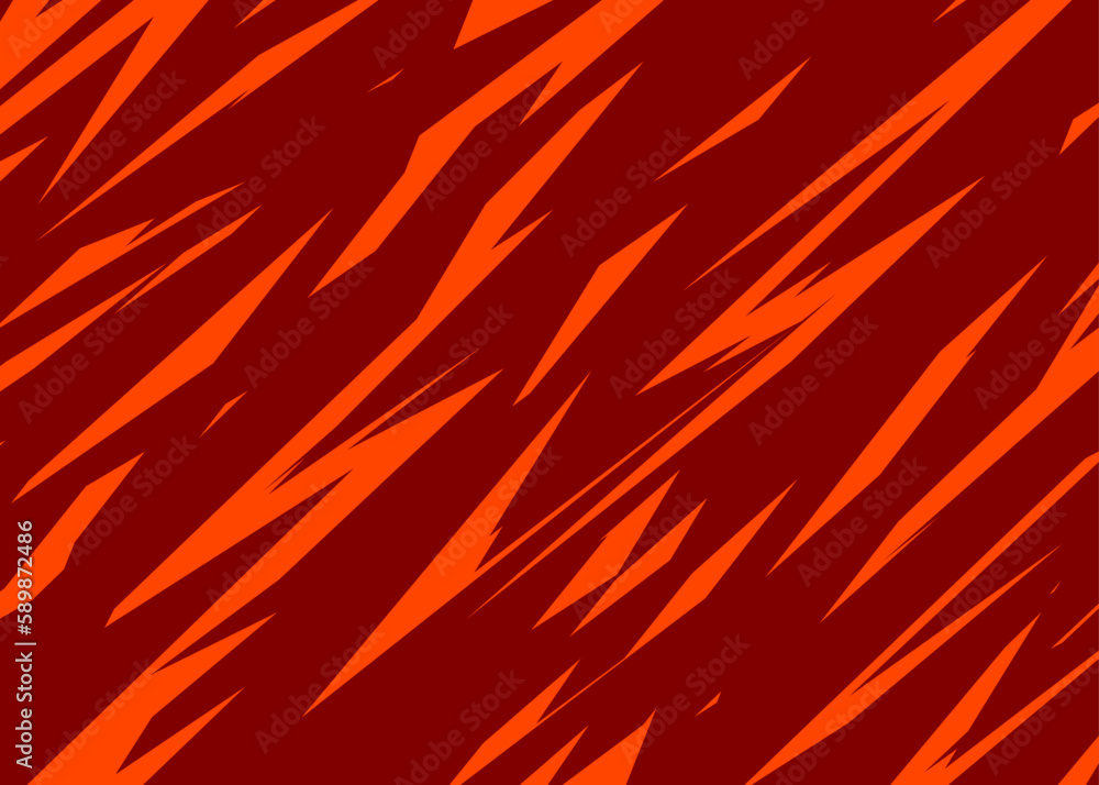 Aufkleber Abstract background with seamless sharp and slash line pattern. Raw scratch pattern