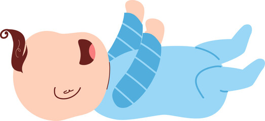 Baby illustration, cute baby, baby boy, baby cartoon, baby clipart, toddler