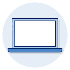 Laptop Vector Icon.