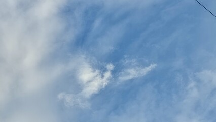 clouds in the sky