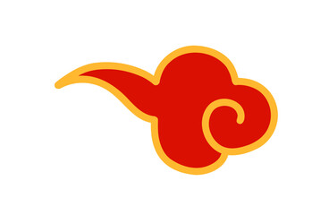 Lunar new year holiday vector elements 