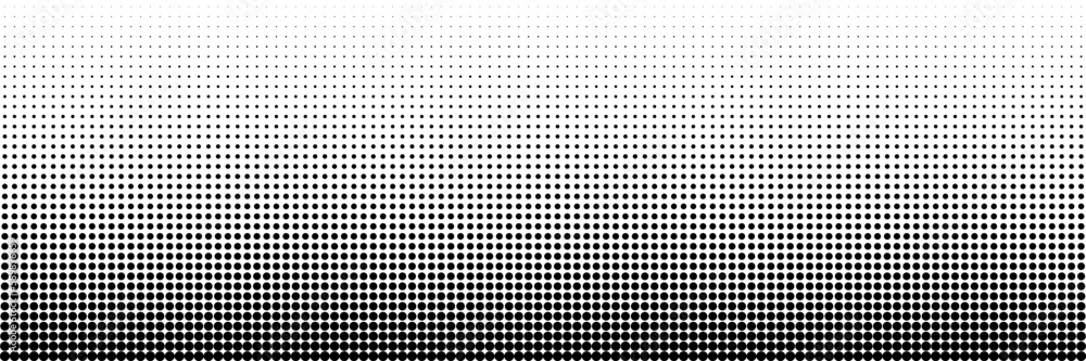 Wall mural halftone dot texture. dot pattern gradient. halftone dotted texture