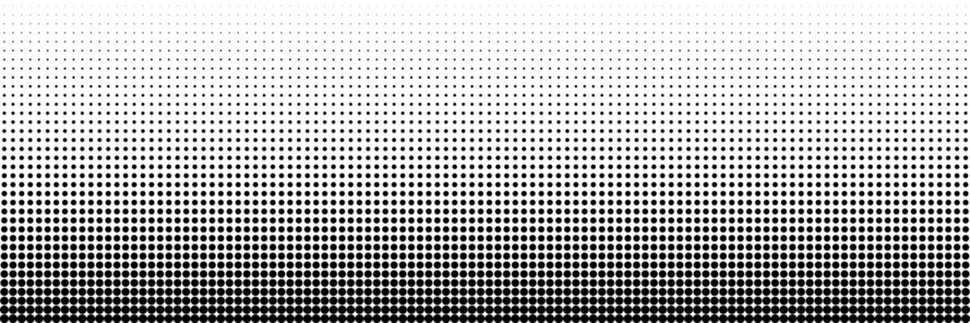 Halftone dot texture. Dot pattern gradient. Halftone dotted texture
