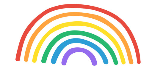 LGBT peace love rainbow collection elements