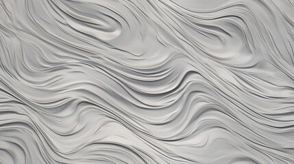 Obraz premium abstract white background with ripples wave - by generative ai