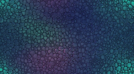 blue abstract seamless background bubbles pattern - by generative ai