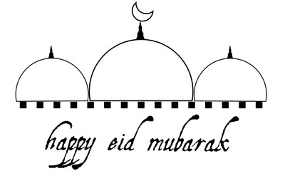 eid mubarak greeting card