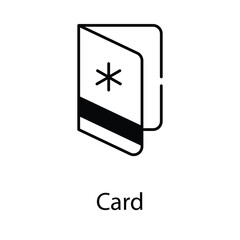 Card icon. Suitable for Web Page, Mobile App, UI, UX and GUI design