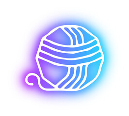 Set of pet shop neon