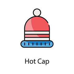Hot Cap icon. Suitable for Web Page, Mobile App, UI, UX and GUI design