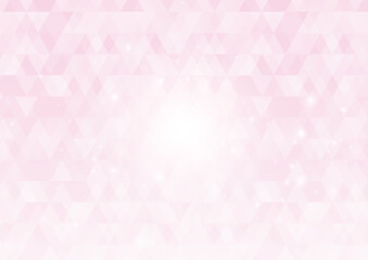 ピンクの図形イメージ背景