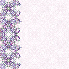 Seamless background pattern. Ikat geometric folklore ornament. Tribal ethnic vector texture. Seamless striped pattern in Aztec style. Folk embroidery
