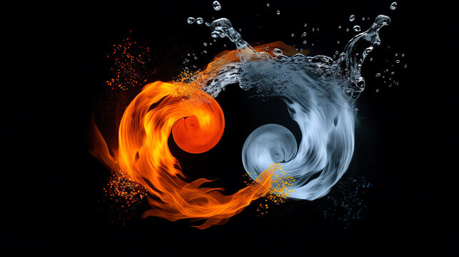 Fire versus Water as Yin and Yang, Hot vs. Cold
