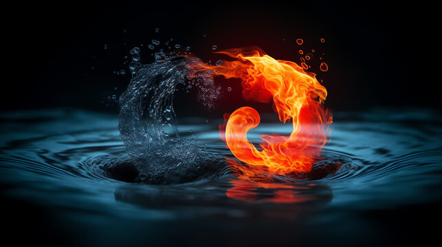 Fire versus Water as Yin and Yang, Hot vs. Cold