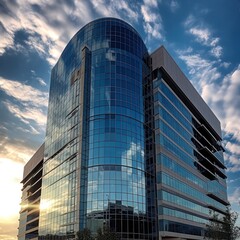 Fototapeta premium Photo of a Corporate Building