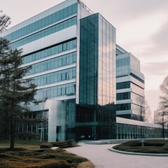 Obraz premium Photo of a Corporate Building