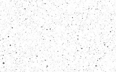 Distressed black texture. Dark grainy texture on white background. Dust overlay textured. Grain noise particles. Rusted white effect. Grunge design elements. Vector illustration design