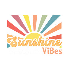 retro sunshine design