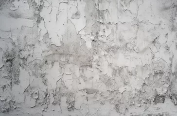 Tableaux ronds sur plexiglas Vieux mur texturé sale gray concrete wall Generative AI