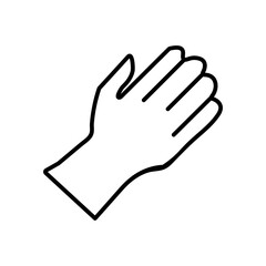 Obraz premium HAND icon design template vector