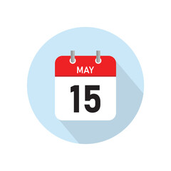 May 15 Concept Design. Vector Illustration.	