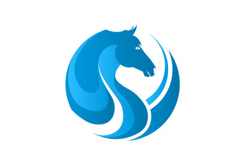horse head logo