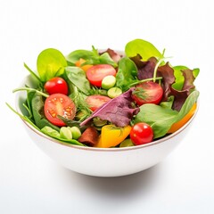 vegetable salad with cheese