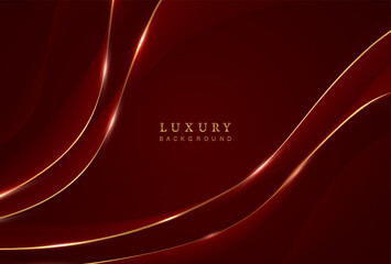 Luxury background with glowy lines in velvet.