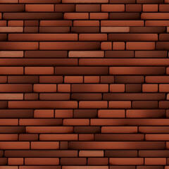 Fototapeta premium Brick wall tile 3 - Repeating Tile