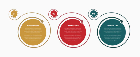 Spiral steps infographic text and data presentation template design