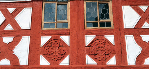 Fachwerkhaus im Detail - timer-frame building, detail