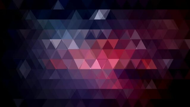 abstract background with triangles red color
