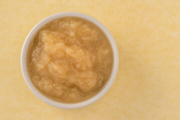 Applesauce in a Bowl