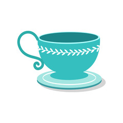 old cup flat design style with good quality