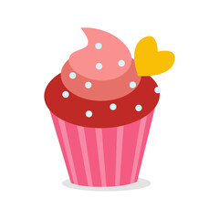 cupcake flat design style with good quality