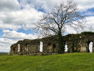 ruins of an old castle