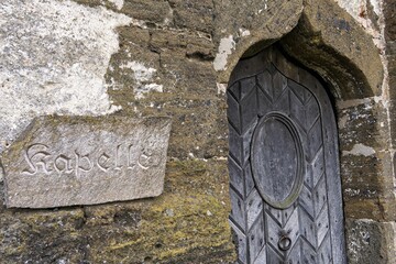 Entrance to the chapel