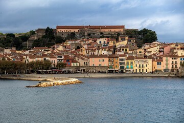 Picturesque French village of Collioure on the Mediterranean coast