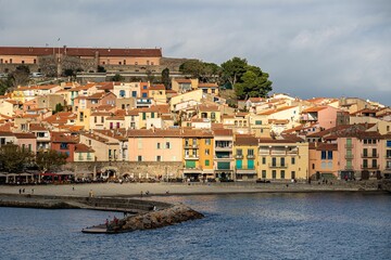 Picturesque French village of Collioure on the Mediterranean coast