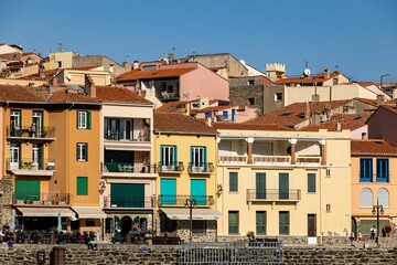 Picturesque French village of Collioure on the Mediterranean coast