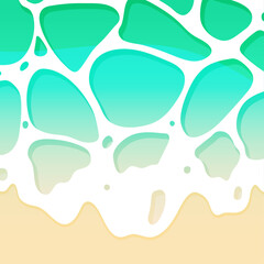 背景イラスト_きれいな海