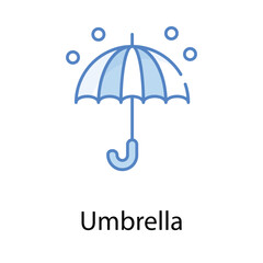 Umbrella icon. Suitable for Web Page, Mobile App, UI, UX and GUI design