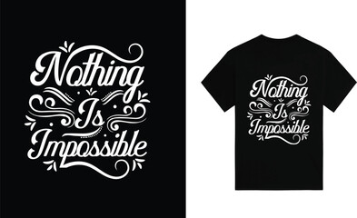 Typography T Shirt Design, T Shirt Design Vector, T-Shirt Design Template,