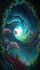 Nature's Fractal Beauty: A Vista of Infinite Complexity