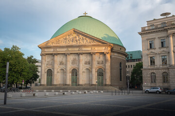 St. Hedwigs Cathedral at Bebelplatz Square - Berlin, Germany