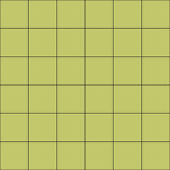 Thin Grid Lime and Black
