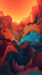 A fluid abstract background