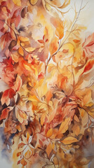 autumn leaves background