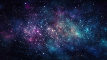 Obraz na płótnie Canvas space galaxy background 