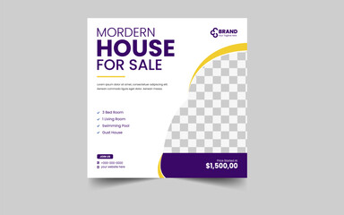 Digital marketing agency social media and post template